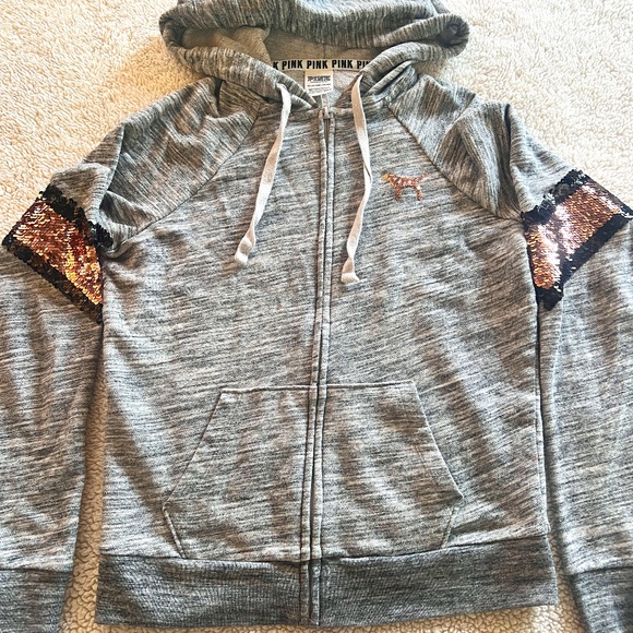 PINK Victoria Secret Zip up Hoodie - Picture 1 of 2